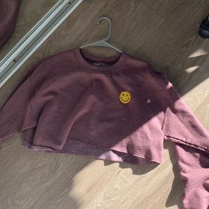 Cropped a university of Minnesota crewneck